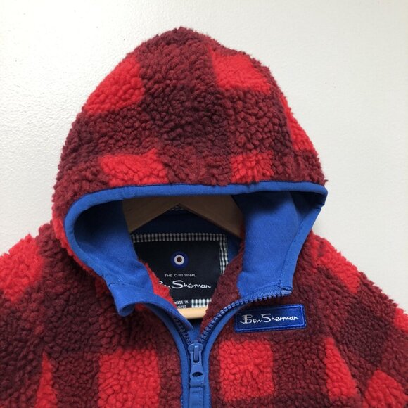NWT Red Buffalo Sherpa Zip Hoodie - Picture 3 of 10